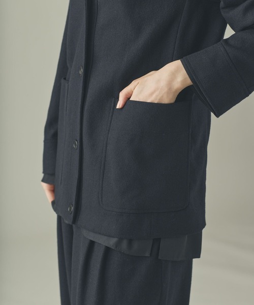 Curensology 黒 カーディガン ジャケット Curensology 黒 カーディガン ジャケット 中古・古着通販