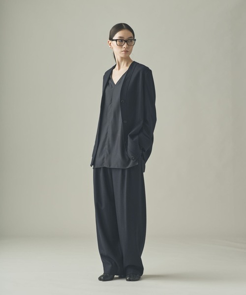 Curensology（カレンソロジー）の「＜C.S.G＞アンセドニアカーディガンジャケット（その他アウター・レディース・ベージュ/ネイビー・FREE）」の15枚目の写真