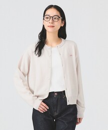 DANTON / LAMBS WOOL CREWNECK CARDIGAN