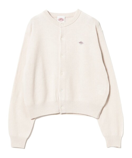 DANTON(ダントン)の「DANTON / LAMBS WOOL CREWNECK CARDIGAN(カーディガン/ボレロ・レディース・カーキ/オフホワイト/レッド/サックスブルー/ピンク・34)」の22枚目の写真