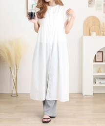 MOTO（モト）の「タックワンピース（ワンピース）」