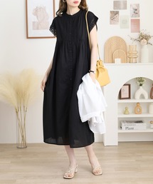 MOTO（モト）の「タックワンピース（ワンピース）」