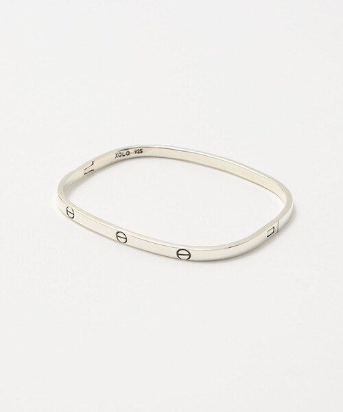 XOLO シルバー 2 ノットバングル WEB限定】＜XOLO JEWELRY（ショロ ジュエリー）＞2ノット