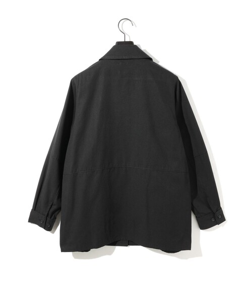 MIDIUMISOLID(ミディウミソリッド)の「MIDIUMISOLID for Ladies ダックロングシャツ(シャツ/ブラウス・レディース・ブラック/ベージュ・FREE)」の14枚目の写真