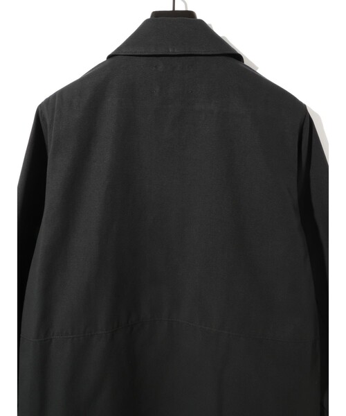 MIDIUMISOLID(ミディウミソリッド)の「MIDIUMISOLID for Ladies ダックロングシャツ(シャツ/ブラウス・レディース・ブラック/ベージュ・FREE)」の3枚目の写真