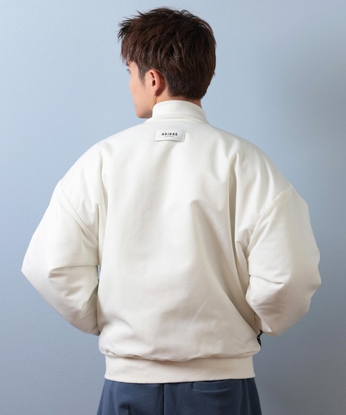 Theory♡シアーボンバージャケット　ホワイト　Ｓサイズ adidas/アディダス M STADIUM ボンバージャケットジャケット KLG59（MA