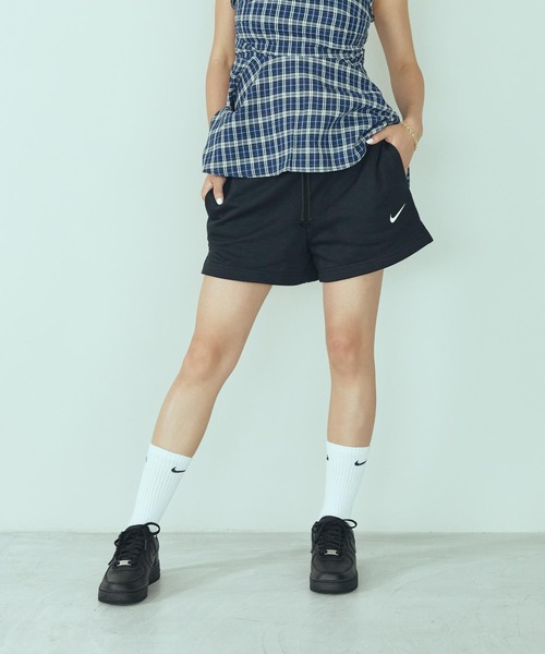 ナイキ スポーツウェア ミッドライズ フレンチ テリー プリント ショートパンツ 売切りセール！【日本サイズ】ナイキ(NIKE) 2024 FA レディース