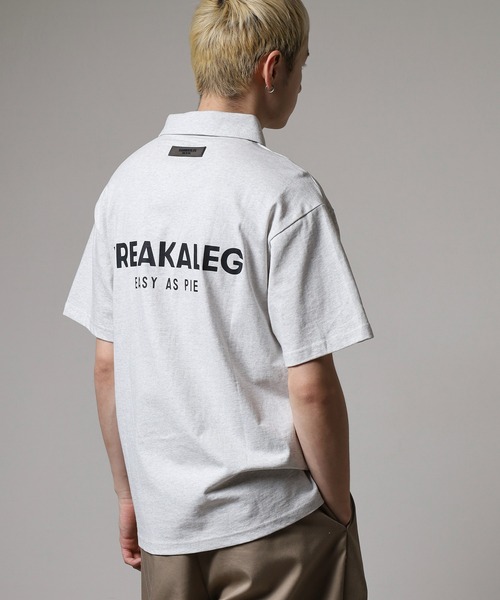 Mens back‑tag логопринт футболка с карманом