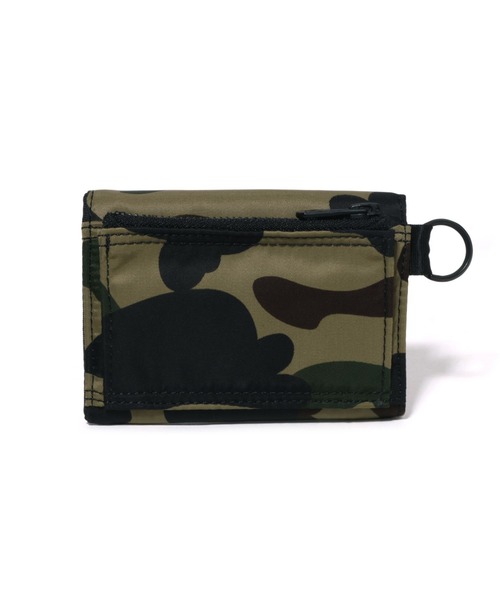 BATHING APE PORTER ポーター 三つ折り財布 1ST CAMO Wallet BAPE A Bathing Ape Porter 1st Camo Wallet