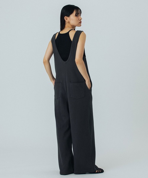 ROSE BUD（ローズバッド）の「SET OVERALLS（サロペット/オーバーオール・レディース・ブラウン/チャコールグレー・S/M）」の5枚目の写真