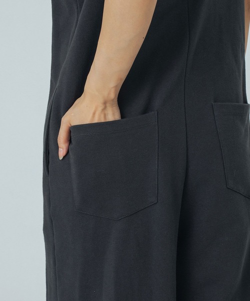 ROSE BUD（ローズバッド）の「SET OVERALLS（サロペット/オーバーオール・レディース・ブラウン/チャコールグレー・S/M）」の9枚目の写真