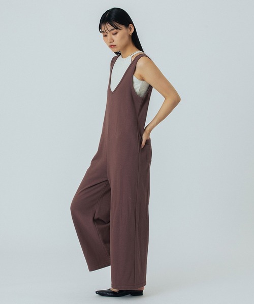 ROSE BUD（ローズバッド）の「SET OVERALLS（サロペット/オーバーオール・レディース・ブラウン/チャコールグレー・S/M）」の17枚目の写真