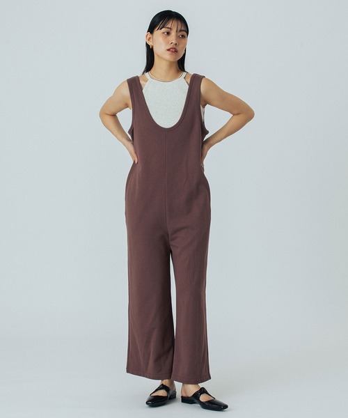 ROSE BUD（ローズバッド）の「SET OVERALLS（サロペット/オーバーオール・レディース・ブラウン/チャコールグレー・S/M）」の21枚目の写真