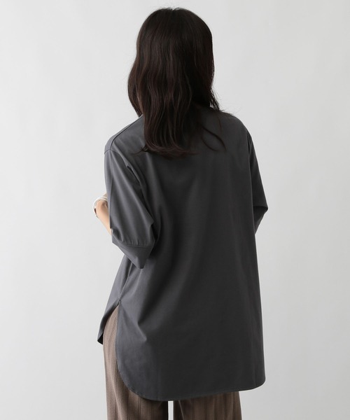 FOUND GOOD(ファウンドグッド)の「フロッキーロゴPTチュニック(チュニック・レディース・グレー系8/ホワイト系5/ブラウン系5・L/M/S)」の11枚目の写真