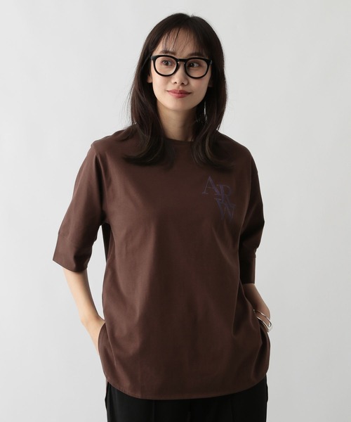 FOUND GOOD(ファウンドグッド)の「フロッキーロゴPTチュニック(チュニック・レディース・グレー系8/ホワイト系5/ブラウン系5・L/M/S)」の14枚目の写真