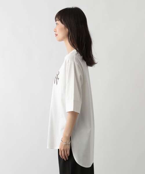 FOUND GOOD(ファウンドグッド)の「フロッキーロゴPTチュニック(チュニック・レディース・グレー系8/ホワイト系5/ブラウン系5・L/M/S)」の17枚目の写真