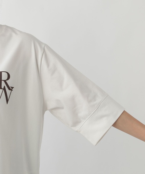 FOUND GOOD(ファウンドグッド)の「フロッキーロゴPTチュニック(チュニック・レディース・グレー系8/ホワイト系5/ブラウン系5・L/M/S)」の20枚目の写真