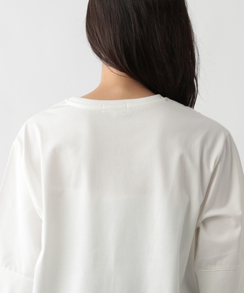 FOUND GOOD(ファウンドグッド)の「フロッキーロゴPTチュニック(チュニック・レディース・グレー系8/ホワイト系5/ブラウン系5・L/M/S)」の22枚目の写真