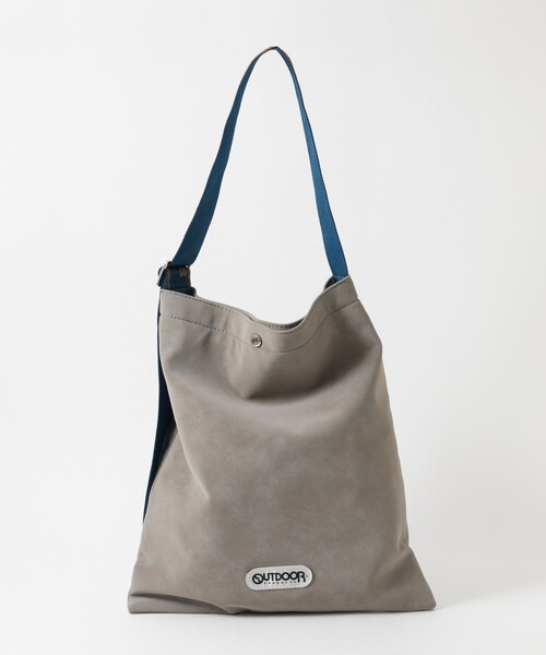 OUTDOOR PRODUCTS(アウトドアプロダクツ)の「【OUTDOOR PRODUCTS / アウトドアプロダクツ】Jacquard Tapelogo Tote/テープロゴ縦型トート/ユニセックス(ショルダーバッグ・メンズ・ブラック/ブラウン/グレー/アイボリー/キャメル・フリー)」の17枚目の写真