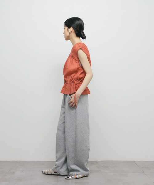 KBF(ケイビーエフ)の「2WAYノースリーブブラウス(シャツ/ブラウス・レディース・ネイビー/オレンジ/アイボリー・ONE)」の8枚目の写真