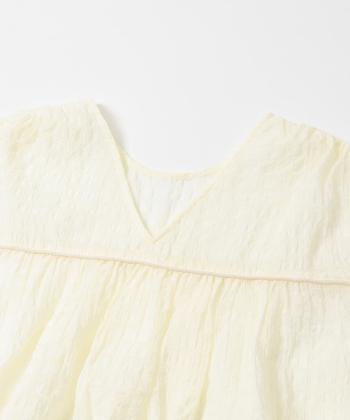 KBF(ケイビーエフ)の「2WAYノースリーブブラウス(シャツ/ブラウス・レディース・ネイビー/オレンジ/アイボリー・ONE)」の21枚目の写真