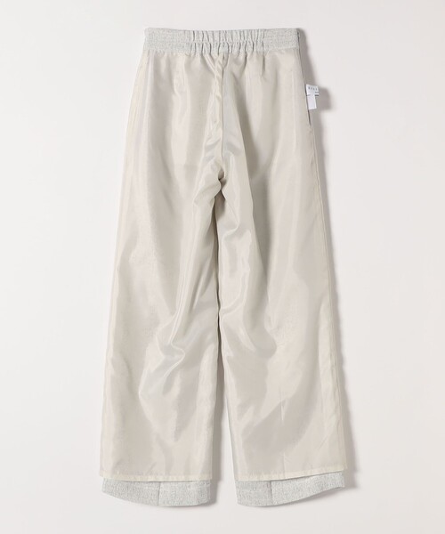 セール】SHIPS any:〈洗濯機可能〉ツイード ライク マリン パンツ