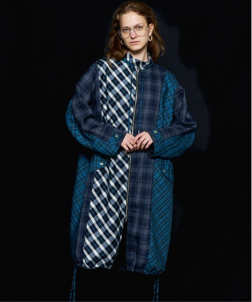 Plaid Mods Coat/チェックモッズコート【MAISON SPECIAL/メゾン