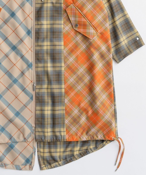 Plaid Mods Coat/チェックモッズコート【MAISON SPECIAL/メゾン