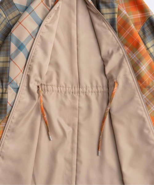 【新品未使用】　Plaid Mods Coat Plaid Mods Coat/チェックモッズコート【MAISON SPECIAL/メゾン