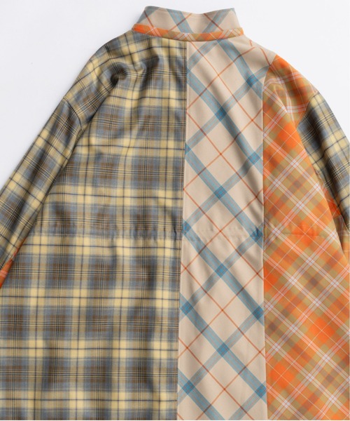 Plaid Mods Coat/チェックモッズコート【MAISON SPECIAL/メゾン