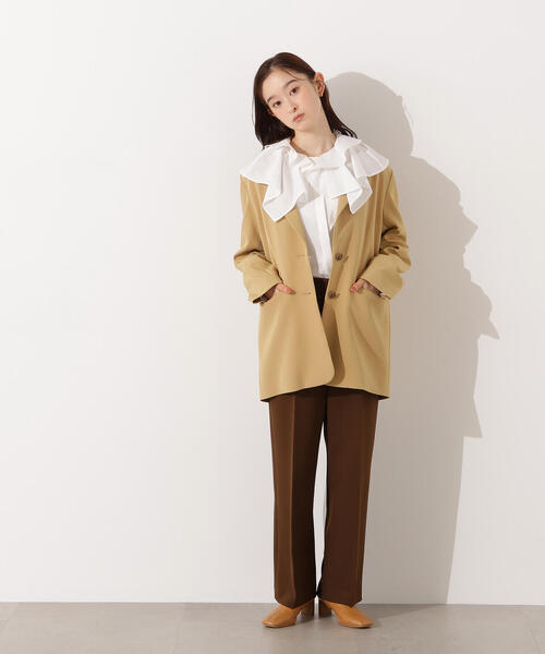 セール】シングルブレストオーバージャケット（テーラードジャケット