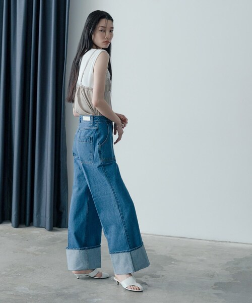 GALLEST（ギャレスト）の「キャミセットカットソー（Tシャツ/カットソー・レディース・ブラック/ベージュ・38）」の12枚目の写真