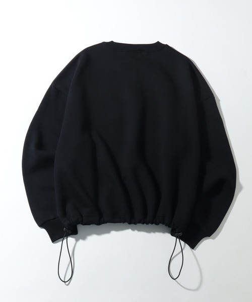 PARIS SAINT-GERMAIN（パリサンジェルマン）の「【Paris Saint-Germain/パリサンジェルマン】裏起毛 裾ドロスト エンブレムロゴ スウェットトレーナー（スウェット・メンズ・グレー/スミクロ/ブラック・L/M/XL）」の7枚目の写真