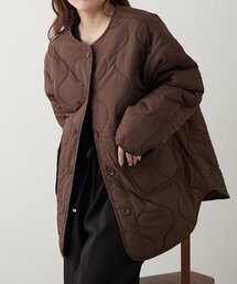 【軽くてあったか！】キルティングブルゾン