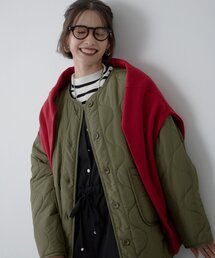 【軽くてあったか!】キルティングブルゾン