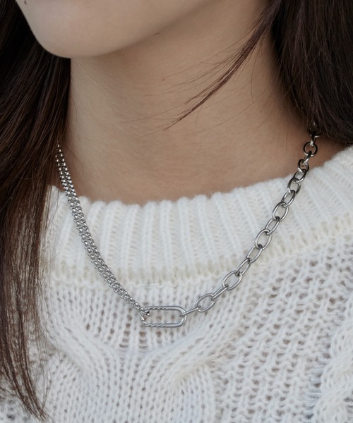 ROOPTOKYO（ループトウキョウ）の「シンプルデザイン シルバーチェーンネックレス（ネックレス・メンズ・シルバー系3/シルバー系6/シルバー系4/シルバー系2/シルバー系5/シルバー系1・FREE）」の3枚目の写真