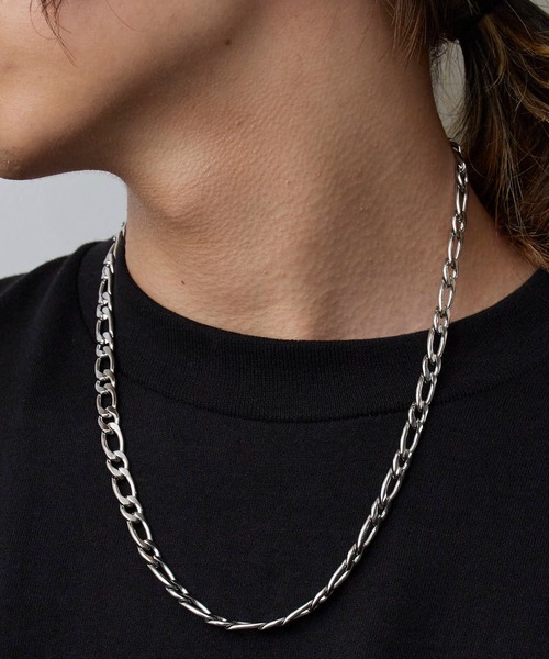 ROOPTOKYO（ループトウキョウ）の「シンプルデザイン シルバーチェーンネックレス（ネックレス・メンズ・シルバー系3/シルバー系6/シルバー系4/シルバー系2/シルバー系5/シルバー系1・FREE）」の6枚目の写真