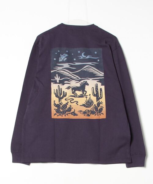 PENDLETON(ペンドルトン)の「PENDLETON/ペンドルトン バックプリント ロングスリーブ Tシャツ(Tシャツ/カットソー・メンズ・ライトグレー/ブルー/チャコールグレー・MEDIUM/LARGE)」の13枚目の写真