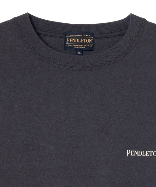 PENDLETON(ペンドルトン)の「PENDLETON/ペンドルトン バックプリント ロングスリーブ Tシャツ(Tシャツ/カットソー・メンズ・ライトグレー/ブルー/チャコールグレー・MEDIUM/LARGE)」の19枚目の写真