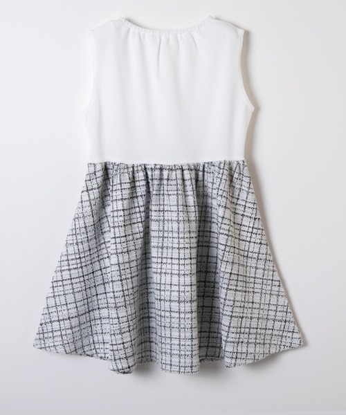 ever closet（エバークローゼット）の「フォーマル ツイードワンピース（ワンピース・キッズ・ブラック/オフホワイト・80ｃｍ/90cm/100cm/110cm/120cm/130cm）」の20枚目の写真