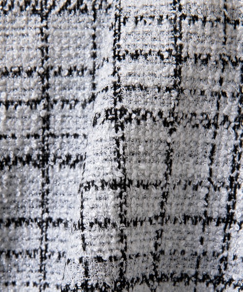 ever closet（エバークローゼット）の「フォーマル ツイードワンピース（ワンピース・キッズ・ブラック/オフホワイト・80ｃｍ/90cm/100cm/110cm/120cm/130cm）」の6枚目の写真