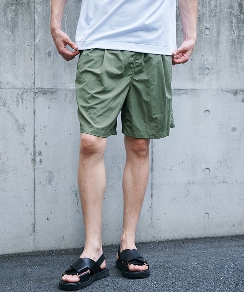 STUDIOUS（ステュディオス）の「ウィークエンド バギーショーツ（その他パンツ・メンズ・グレー/ブラック/グリーン/ブルー・1/2/3）」の4枚目の写真