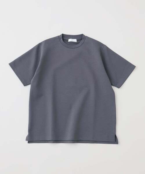 417 EDIFICE（フォーワンセブンエディフィス）の「WEB限定 ”接触冷感＆速乾＆アンチピリング” utility EVERYDAY Tシャツ（Tシャツ/カットソー・メンズ・ブルー/ホワイト/チャコールグレー/グレー/ブラック・SMALL/MEDIUM/LARGE/X-LARGE/XX-LARGE）」の21枚目の写真