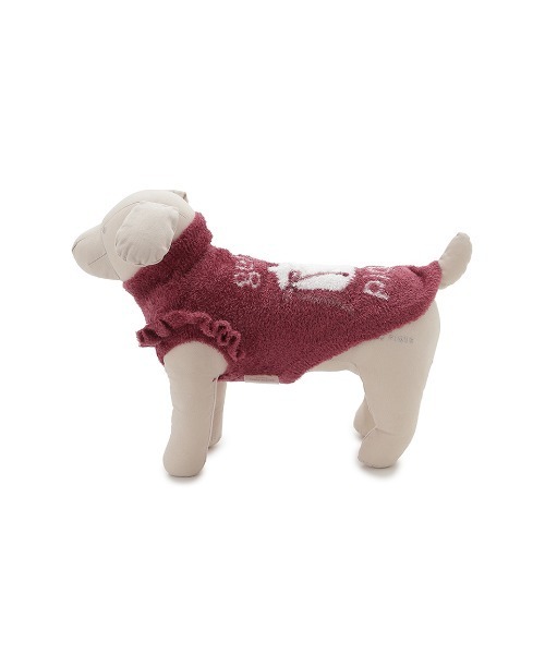 gelato pique（ジェラートピケ）の「【CAT&DOG】オータムケーキジャガードプルオーバー（ペットウェア・レディース・レッド/ピンク/クリーム・S/M/L）」の18枚目の写真