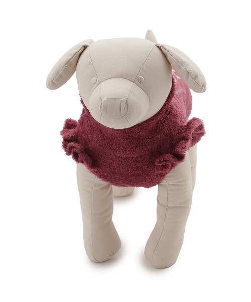 gelato pique（ジェラートピケ）の「【CAT&DOG】オータムケーキジャガードプルオーバー（ペットウェア・レディース・レッド/ピンク/クリーム・S/M/L）」の19枚目の写真