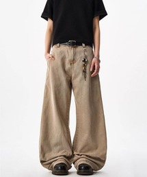 Ressaca | ウォッシュ加工ワイドデニムパンツ(デニムパンツ)