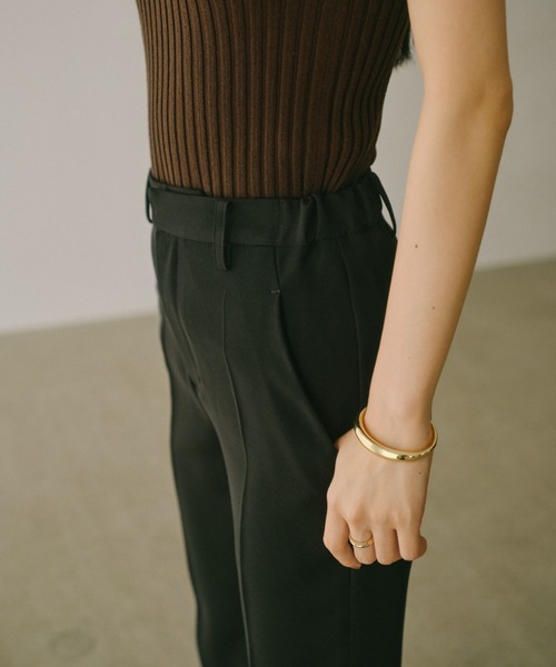 アニュアンス ハードツイルテーパードパンツ（その他パンツ）｜anuans（ア