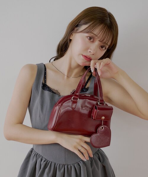 REVIVAL/WEB限定】チャーム付ミニボストンバッグ（ボストン