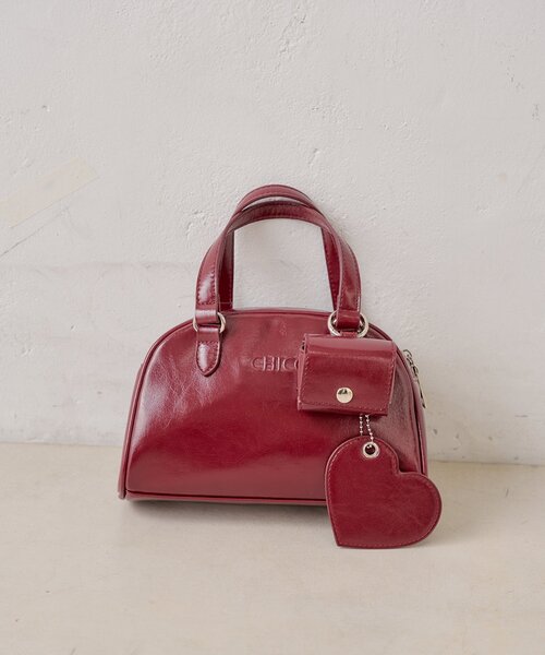 REVIVAL/WEB限定】チャーム付ミニボストンバッグ（ボストンバッグ