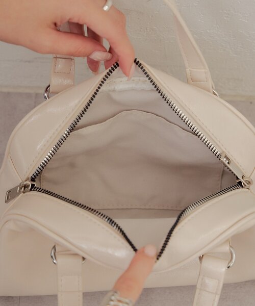 Chico(チコ)の「【REVIVAL/WEB限定】チャーム付ミニボストンバッグ(ボストンバッグ・レディース・ブラック/レッド/アイボリー/ブラウン系その他3・FREE)」の20枚目の写真